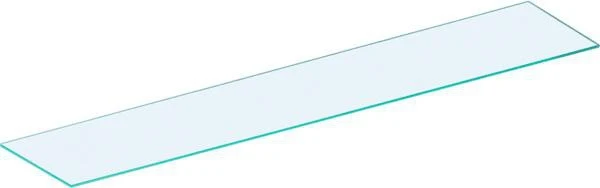 Geberit Glaseinlegeboden für Option Spiegelschrank, Breite 60 cm – Passgenauer Ersatz