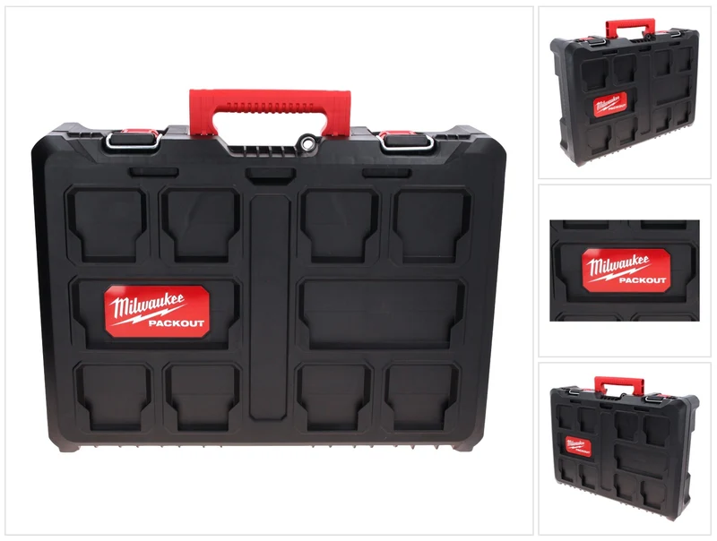 Milwaukee PACKOUT Systemkoffer Toolbox 525 x 380 x 150 mm