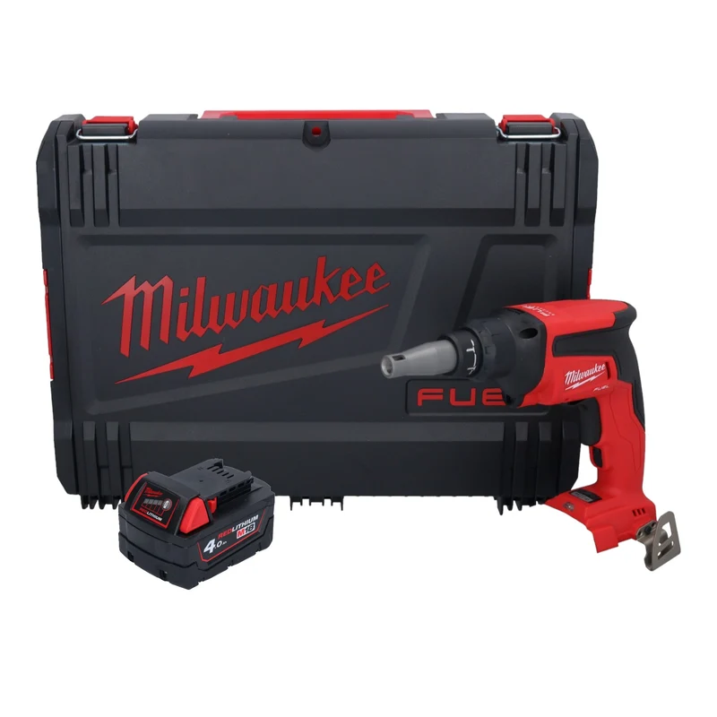 Milwaukee M18 FSG-401X Akku Trockenbauschrauber 18 V 13 Nm Brushless + 1x Akku 4,0 Ah + HD Box - ohne Ladegerät
