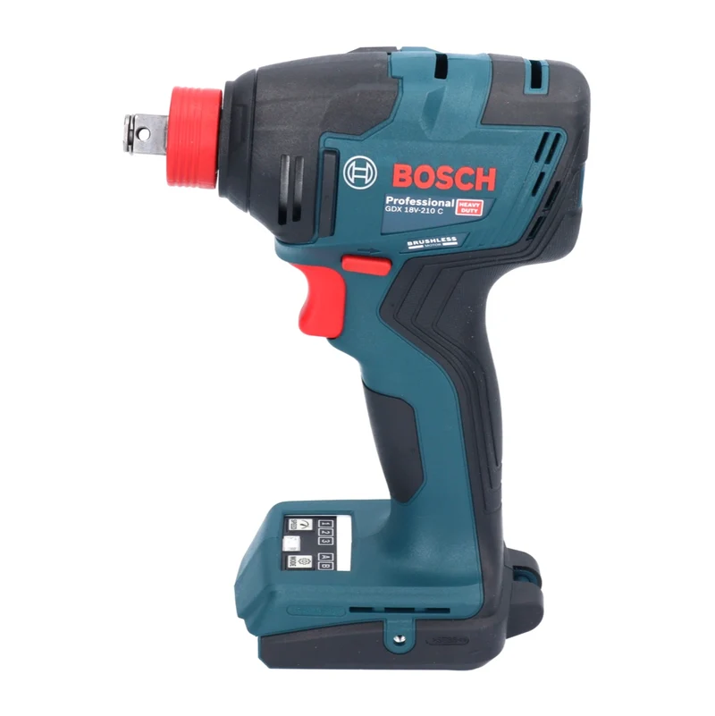 Bosch GDX 18V-210 C Professional Akku Drehschlagschrauber 18 V 210 Nm Brushless + 2x Akku 5,0 Ah + Ladegerät + L-Boxx