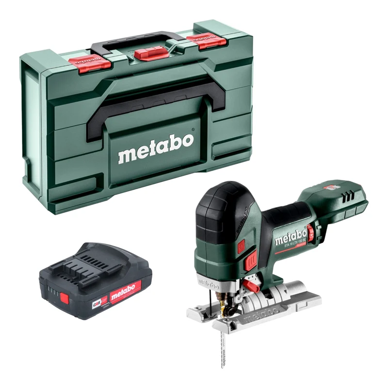 Metabo STA 18 LTX 150 BL Akku Stichsäge 18 V 150 mm Brushless + 1x Akku 2,0 Ah + Metabox - ohne Ladegerät