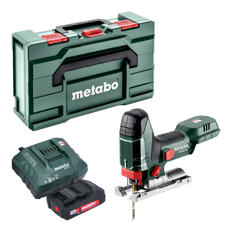 Metabo ST 18 L 90 Akku Stichsäge 18 V 90 mm + 1x Akku 2,0 Ah + Ladegerät + Metabox