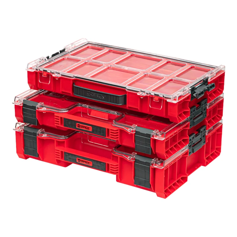Qbrick System PRO 100 RED ULTRA HD Organizer 452 x 296 x 79 mm 5 l stapelbar IP54