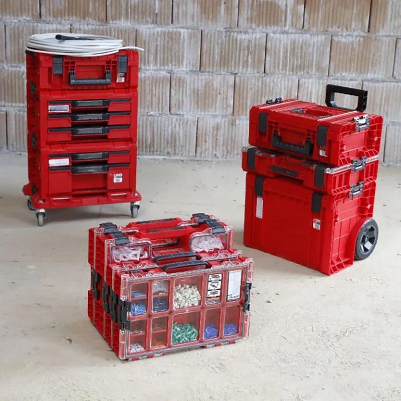 Qbrick System PRO 100 RED ULTRA HD Organizer 452 x 296 x 79 mm 5 l stapelbar IP54