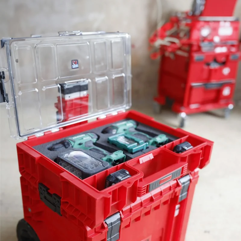 Qbrick System PRO 200 MFI RED ULTRA HD Organizer 452 x 358 x 79 mm 6 l stapelbar IP54