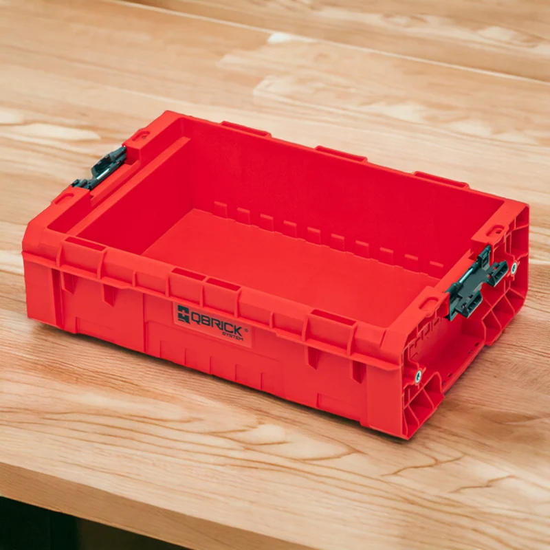 Qbrick System PRO Box 130 2.0 RED ULTRA HD Custom Stapelbehälter 450 x 310 x 151 mm 9 l stapelbar