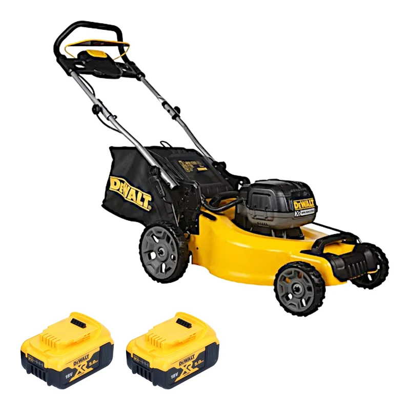 DeWalt DCMW 564 N Akku Rasenmäher 36 V ( 2x 18 V ) 48 cm Brushless + 2x Akku 5,0 Ah - ohne Ladegerät