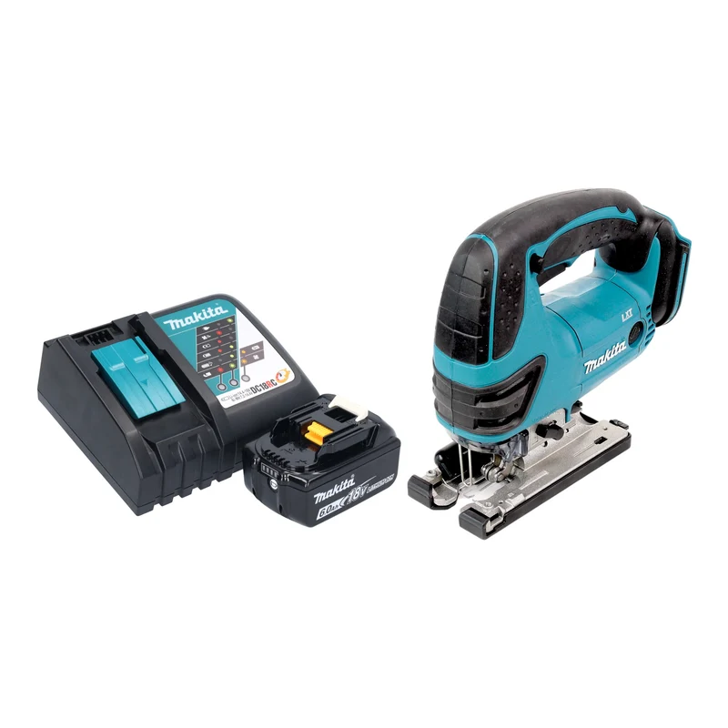 Makita DJV 180 RG1X Akku Stichsäge 18 V 135 mm + 1x Akku 6,0 Ah + Ladegerät