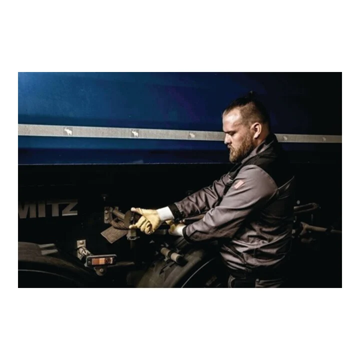 NITRAS Handschuhe 03405 Größe 9 weiß/gelb 12 Paar ( 8000636644 )