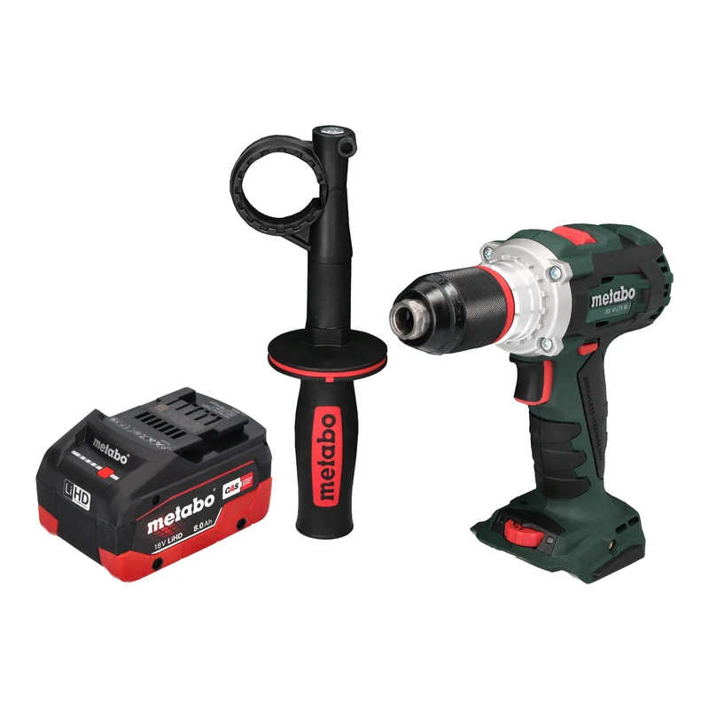 Metabo BS 18 LTX BL I Akku Bohrschrauber 18 V 130 Nm Brushless + 1x LiHD Akku 8,0 Ah - ohne Ladegerät