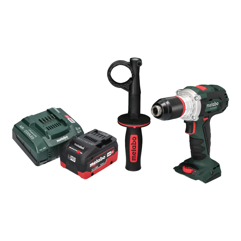 Metabo BS 18 LTX BL I Akku Bohrschrauber 18 V 130 Nm Brushless + 1x LiHD Akku 8,0 Ah + Ladegerät