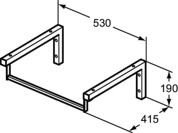 Ideal Standard IS Konsolenträger