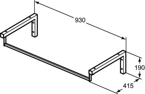Ideal Standard IS Konsolenträger