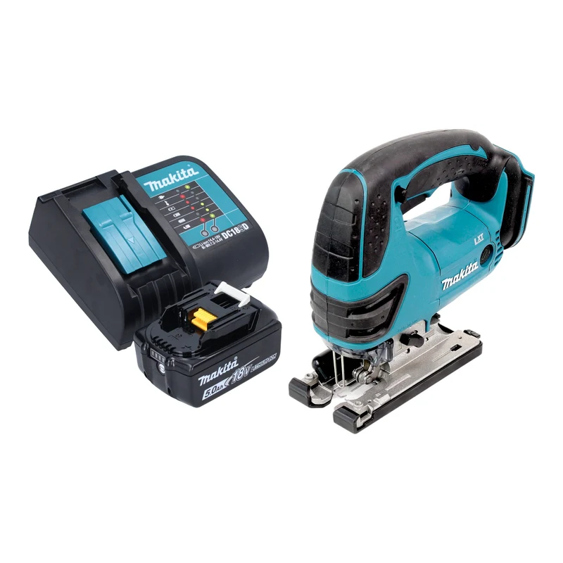 Makita DJV 180 ST1X Akku Stichsäge 18 V 135 mm + 1x Akku 5,0 Ah + Ladegerät