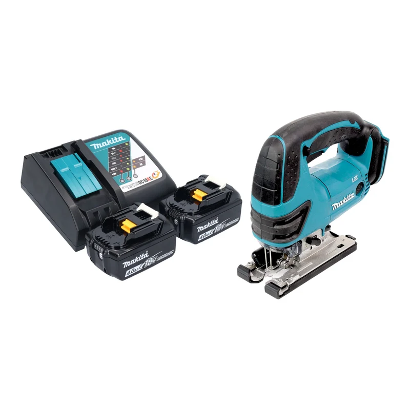 Makita DJV 180 RMX Akku Stichsäge 18 V 135 mm + 2x Akku 4,0 Ah + Ladegerät