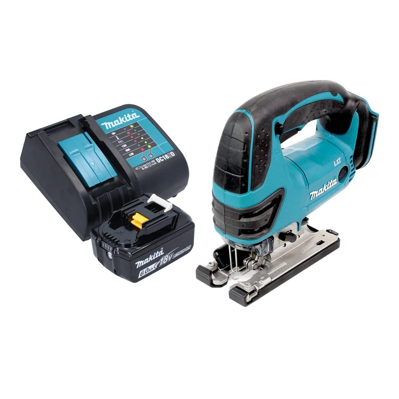 Makita DJV 180 SG1X Akku Stichsäge 18 V 135 mm + 1x Akku 6,0 Ah + Ladegerät