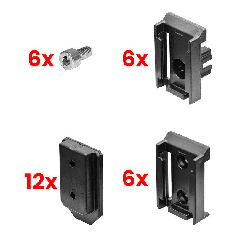 Toolbrothers RHINO Custom Adapter Set 1 für RHINO Koffer L / XL / XXL - zur Erweiterung deines RHINO Systems