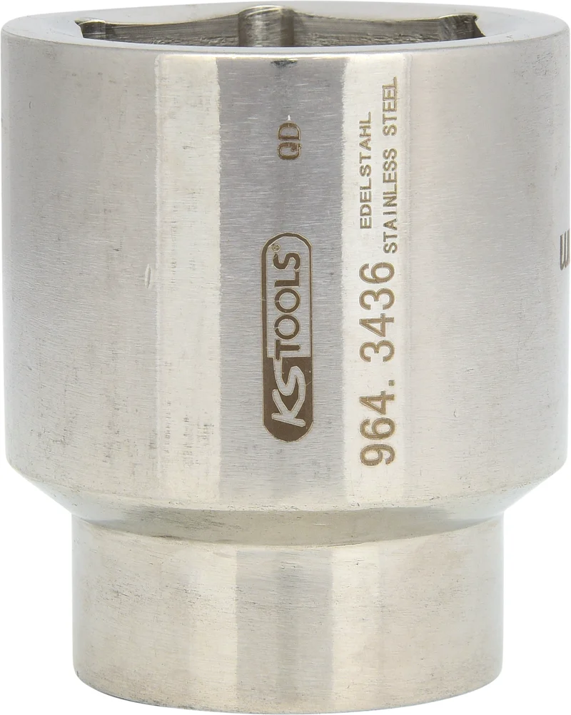 KS TOOLS EDELSTAHL 3/4" 6kant-Stecknuss, 36mm ( 964.3436 )