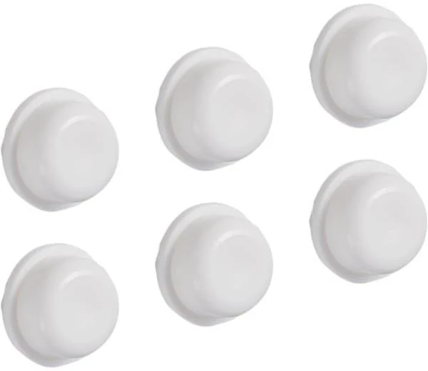 Geberit Sitzdeckelpuffer Set – 6 Stück Ersatzpuffer passend zu 572150