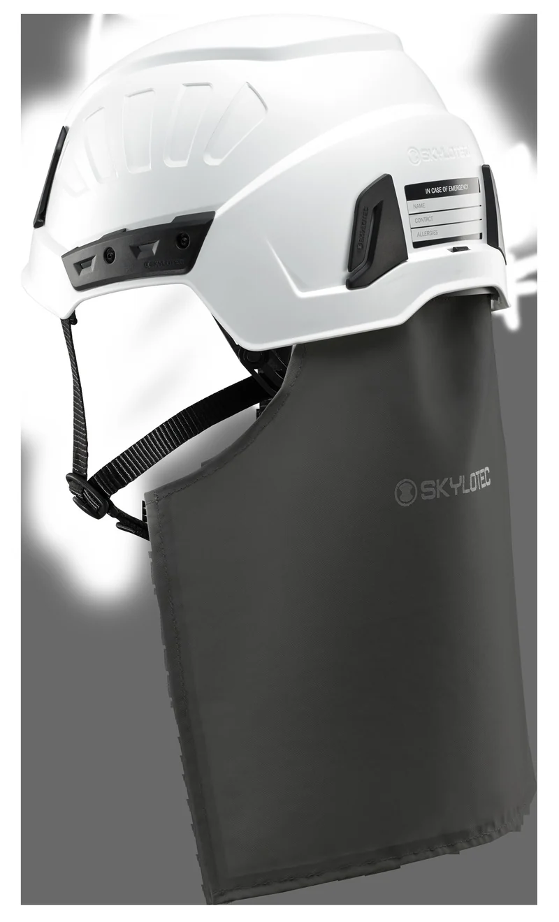 SKYLOTEC Nackenschutz NECKX universal schwarz Canvas-Gewebe UV-Schutz