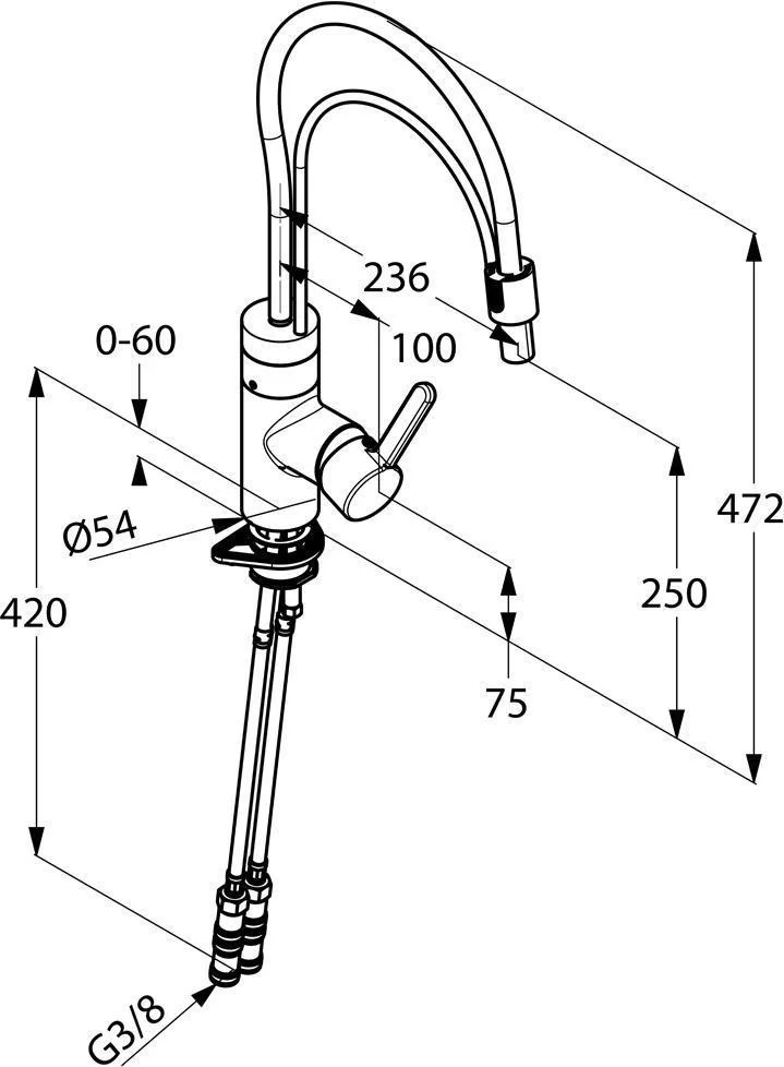 Kludi SPT-EHM E-GO DN 15 vc