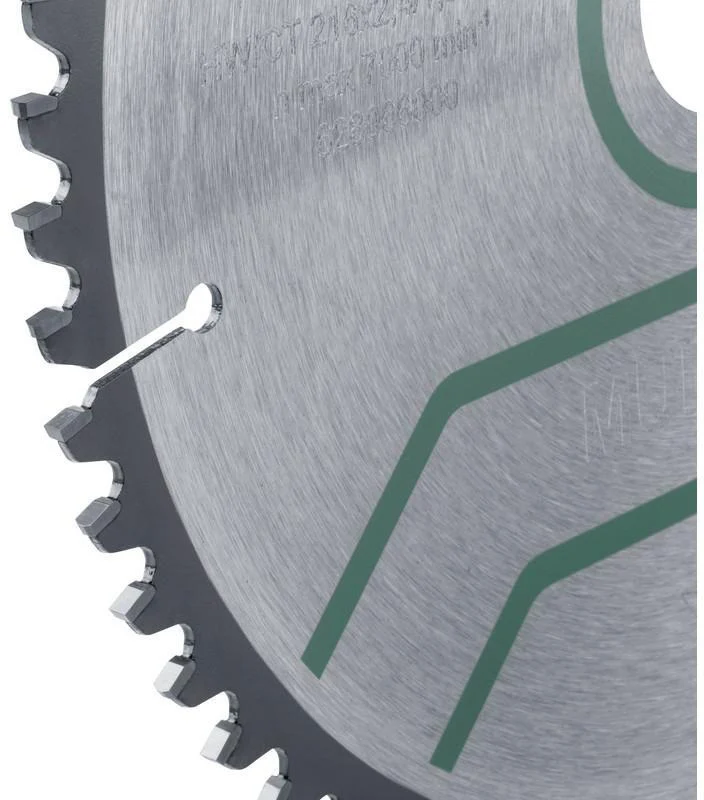 METABO Kreissägeblatt multi cut classic 216 mm Ø 60 Zähne HW/CT für Laminat, Kunststoff und Alu
