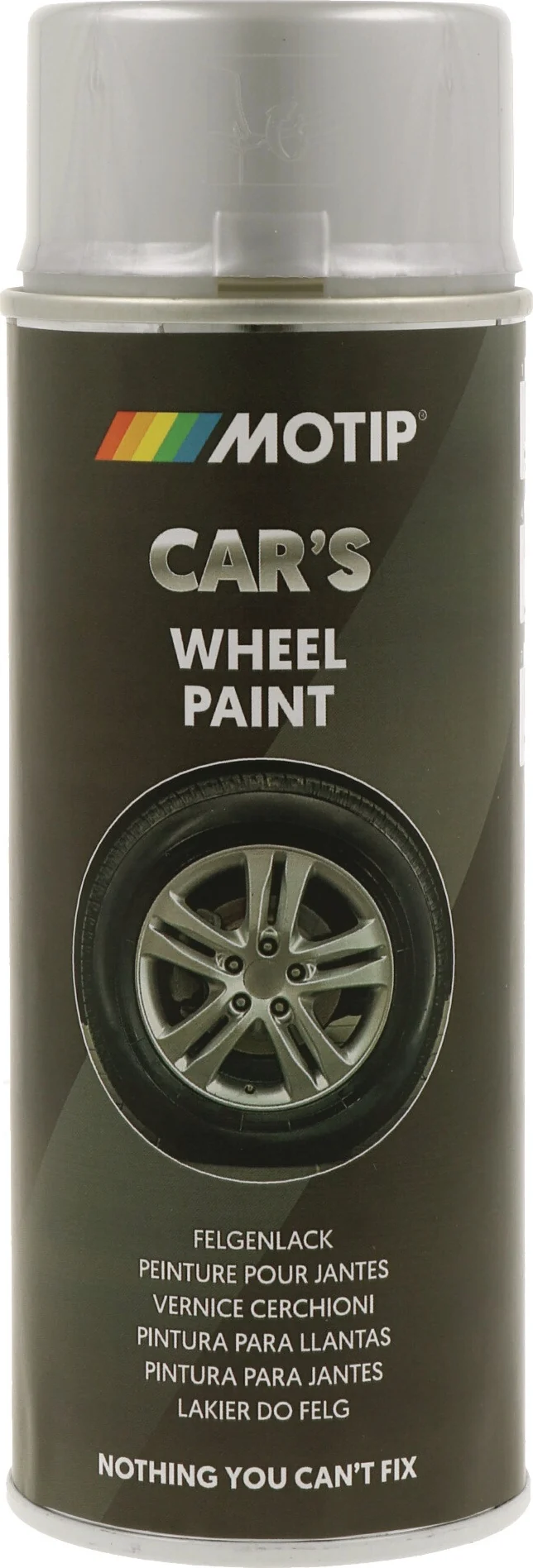 MOTIP Felgensilber CAR´S WHEEL PAINT silber glänzend 400 ml Spraydose – 6 Stück