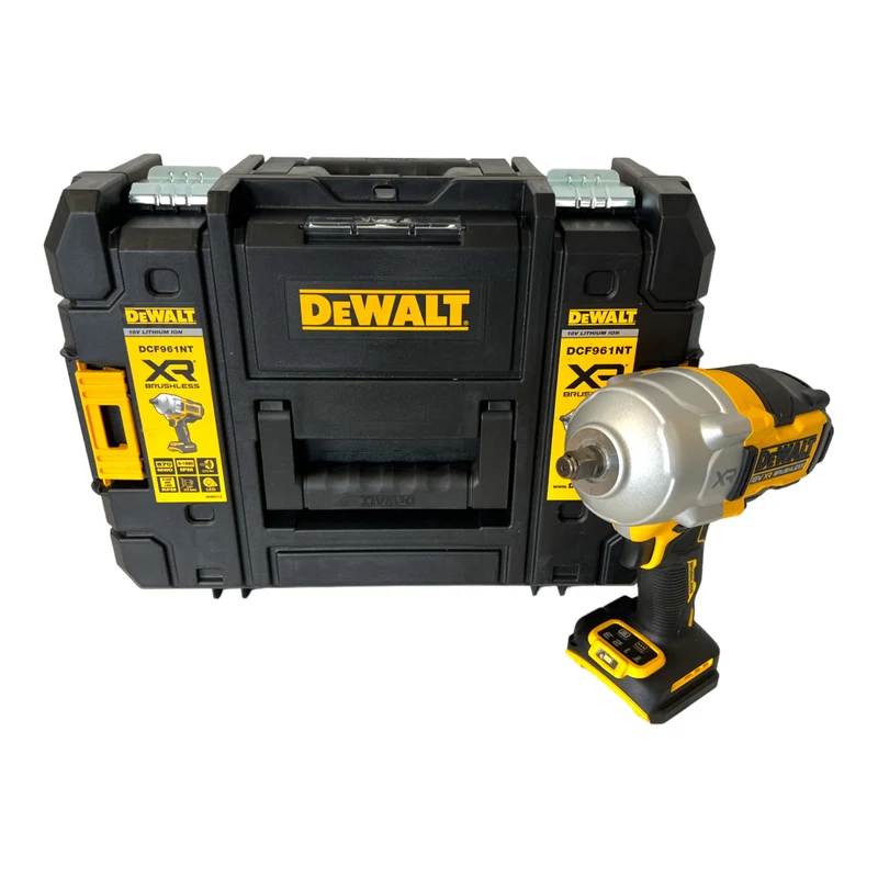 DeWalt DCF 961 H1T Akku Schlagschrauber 18 V 1632 Nm 1/2" Brushless + 1x Powerstack Akku 5,0 Ah + Ladegerät + TSTAK