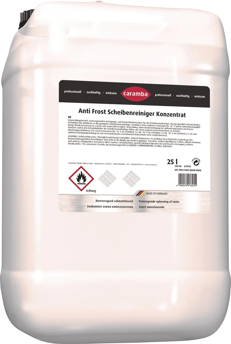 CARAMBA Scheibenreiniger Anti Frost Konzentrat bis -50 °C, 25 l Kanister