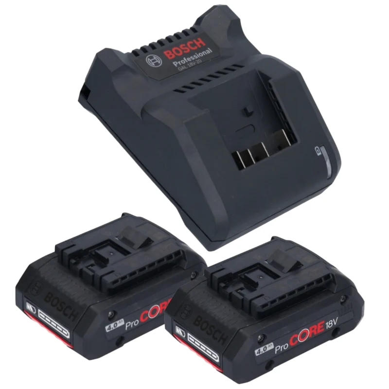 Bosch GLI 18V-800 Professional Akku Leuchte 18 V 800 lm + 2x ProCORE Akku 4,0 Ah + Ladegerät