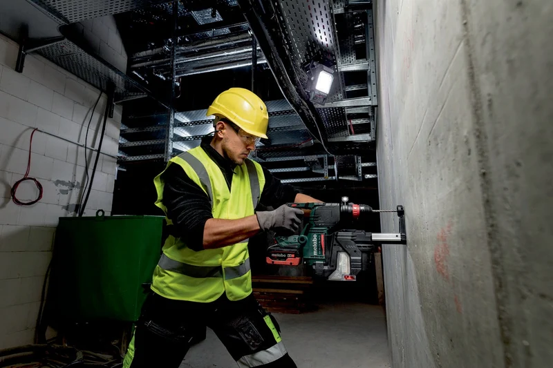 Metabo Bohrhammerzubehörset SDS-plus 4-teilig mit Hartmetall-Bohrspitze