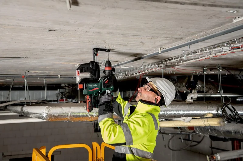 Metabo Bohrhammerzubehörset SDS-plus 4-teilig mit Hartmetall-Bohrspitze