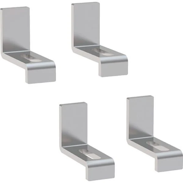 Geberit Befestigungswinkel 4 Stück für Unterbauwaschtisch – Montageset