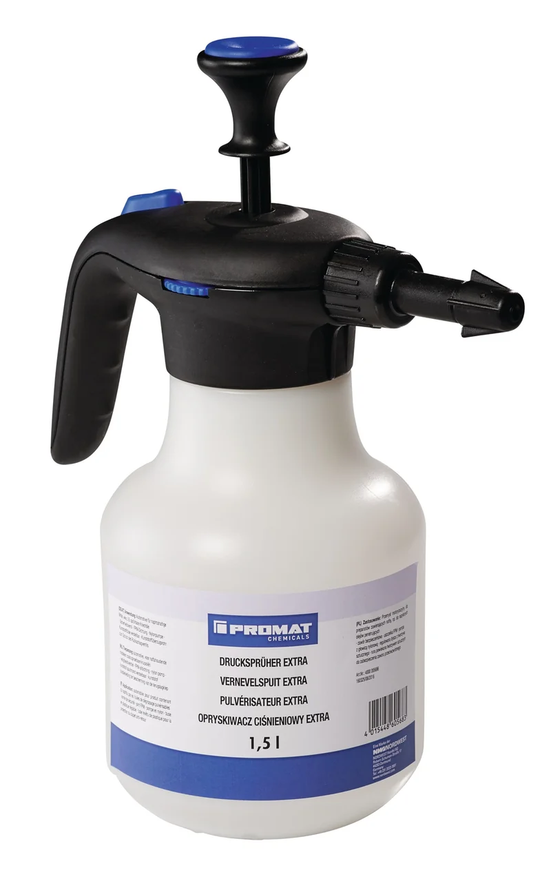 PROMAT CHEMICALS Drucksprüher Extra 1,5 l mit FPM-Dichtung und Kunststoffdüse