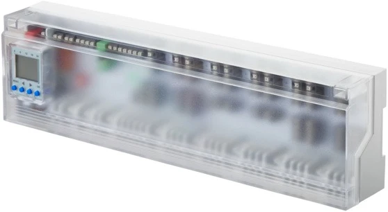 OVENTROP OV Anschlussleiste 10 Regelzonen 230 V Heizen/Kühlen mit Zeitschaltuhr