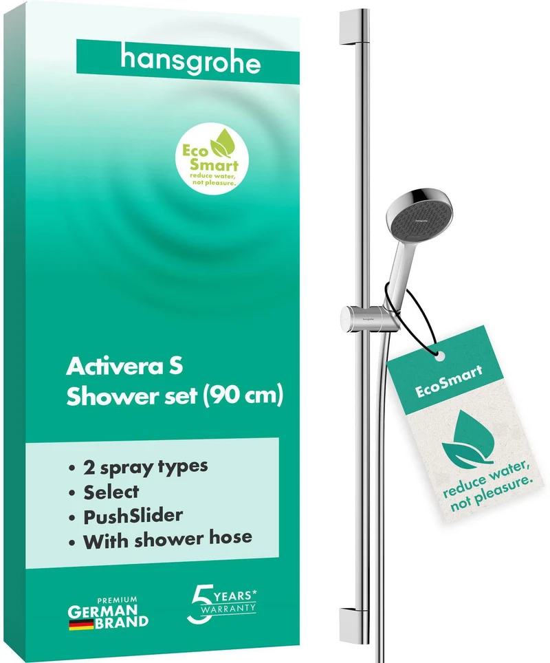 HANSGROHE Brauseset Activera Select S 95 2jet EcoSmart mit Brausestange Typ 95
