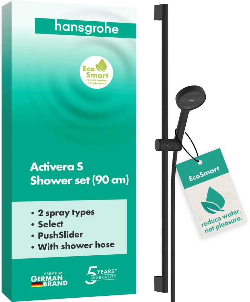 HANSGROHE Brauseset Activera Select S 95 2jet EcoSmart mit Brausestange Typ 95