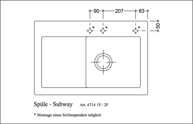 Villeroy & Boch Spültisch