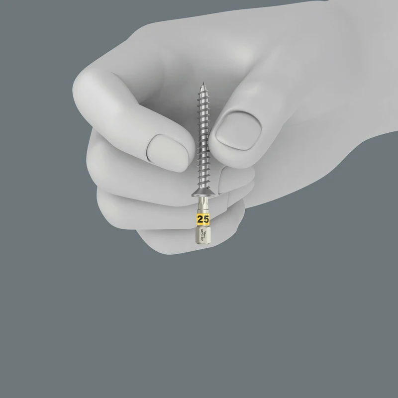 WERA Bit 867 TORX® HF 1/4 ″ TX 15 Länge 25 mm 10 Stück ( 8002899411 )
