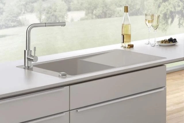 Villeroy & Boch Timeline 60 Flat Einbauspüle 965x475mm Ebony CeramicPlus reversibel