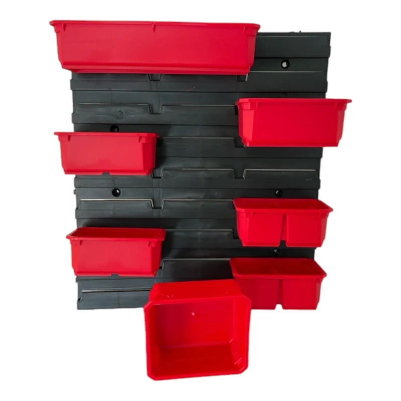 Toolbrothers RHINO Container Set Nr. 6 Werkstattwand mit 8 Behältern für RHINO L Organizer Höhe M / L