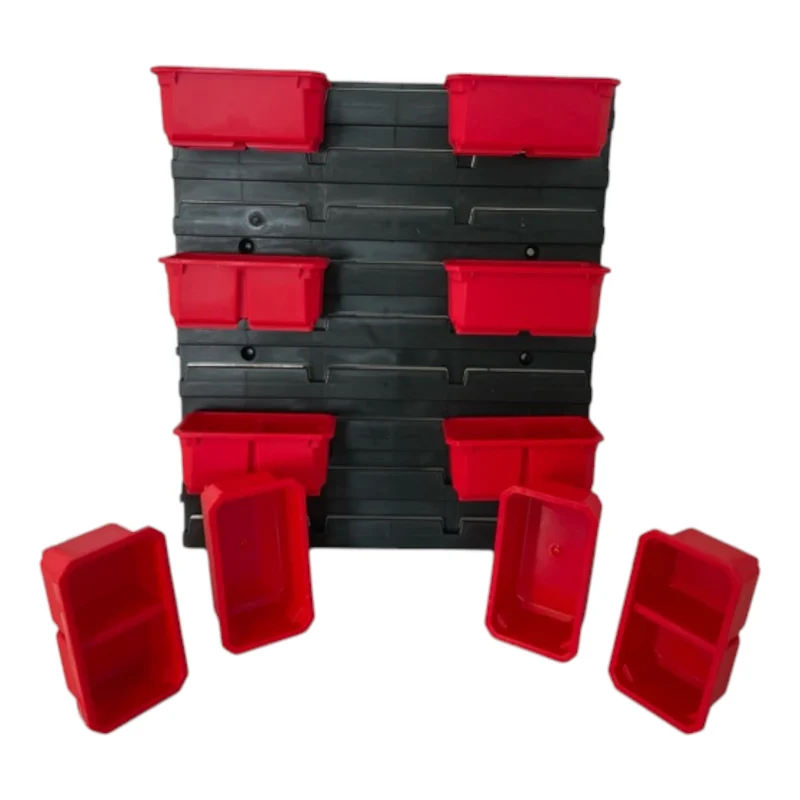 Toolbrothers RHINO Container Set Nr. 3 Werkstattwand mit 10 Behältern für L Organizer Höhe M+ / L und L Drawer 3