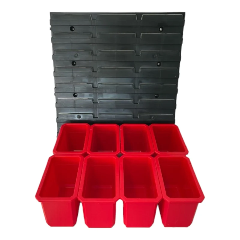 Toolbrothers RHINO Container Set Nr. 2 Werkstattwand mit 8 Behältern für RHINO XXL Koffer