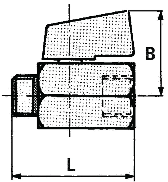 RIEGLER Mini-Kugelhahn VALVE LINE 6 mm 1/4 10 Stück ( 4163000190 )