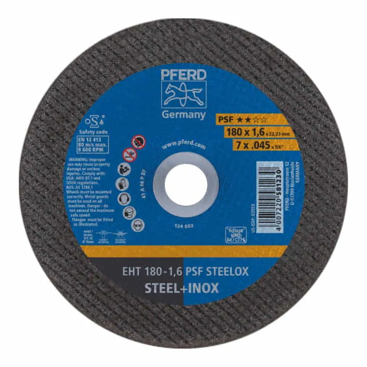 PFERD Trennscheibe PSF STEELOX D150x1,6mm gerade 25 Stück ( 4000842101 )