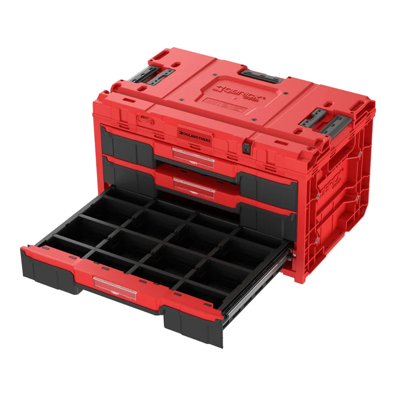 Toolbrothers RHINO XXL Drawer 3 ULTRA mit drei Schubläden + Trennwänden IP66