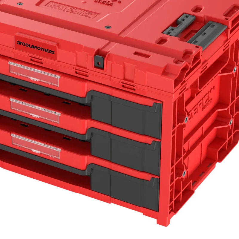 Toolbrothers RHINO XXL Drawer 3 ULTRA mit drei Schubläden + Trennwänden IP66