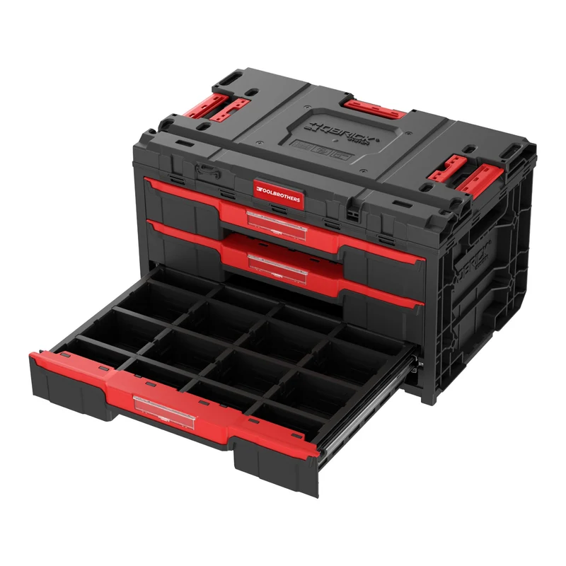 Toolbrothers RHINO XXL Drawer 3 ECO mit drei Schubläden + Trennwänden IP66