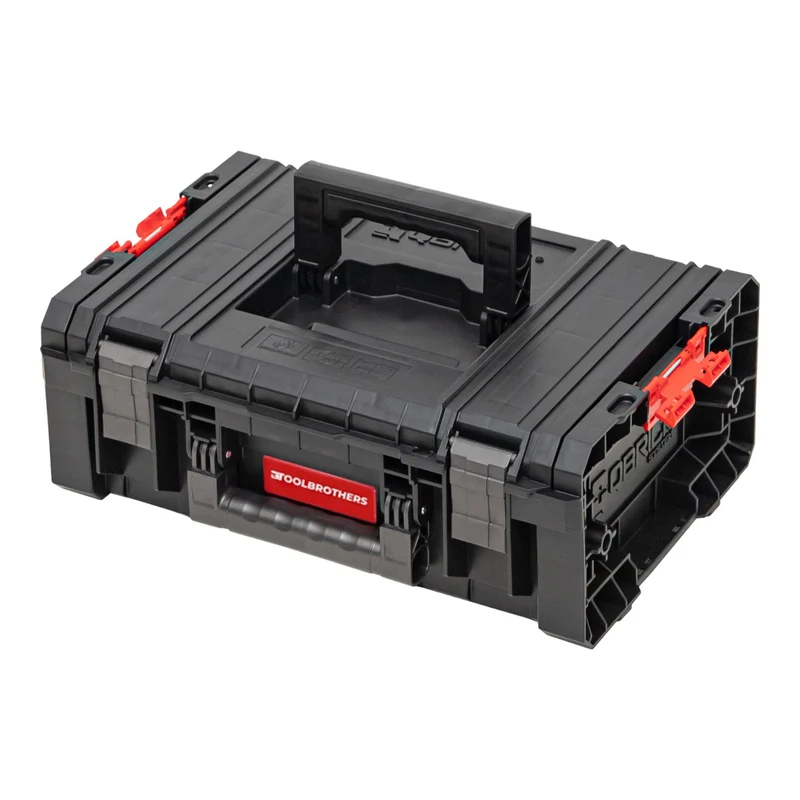 Toolbrothers RHINO Werkzeugkasten Set 2 RHINO L Werkzeugkoffer ECO Basic + 2x RHINO L Organizer ECO Höhe M Boxen IP54