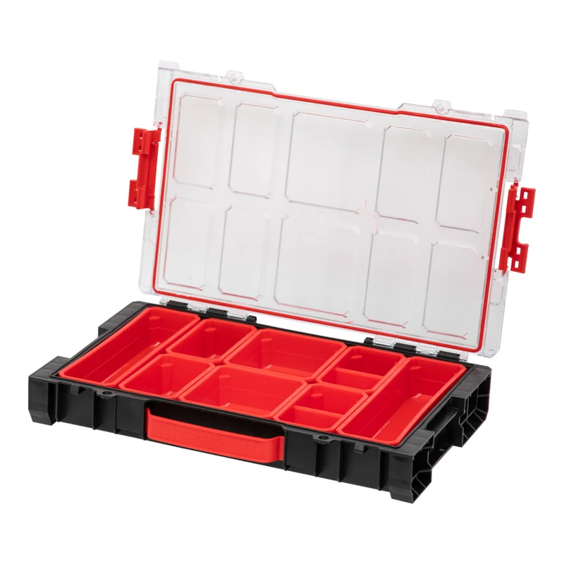 Toolbrothers RHINO Werkzeugkasten Set 2 RHINO L Werkzeugkoffer ECO Basic + 2x RHINO L Organizer ECO Höhe M Boxen IP54